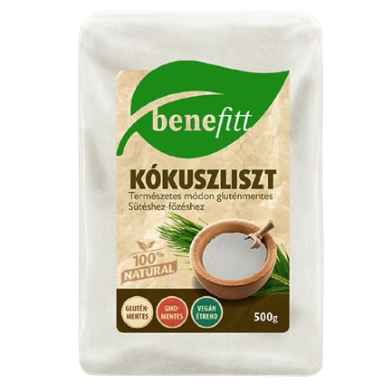 Benefitt gluténmentes kókuszliszt 500g