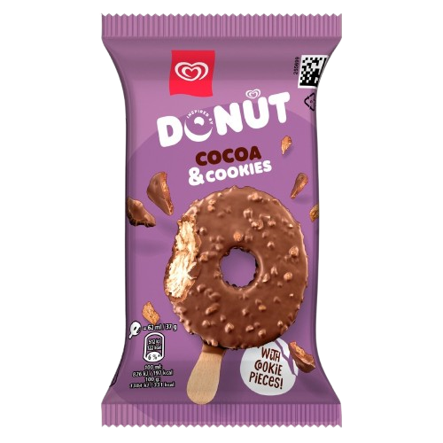Donut 62ml keksz kakaó