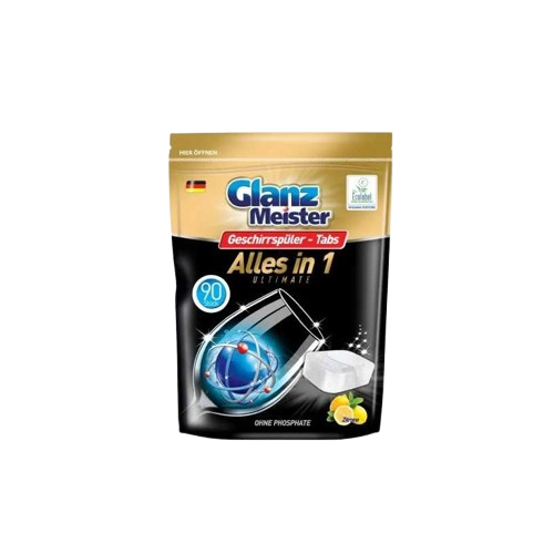 Glanz Meister ECO label Ultimate mosog. tabletta 90 db Citrom