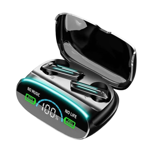 M39 TWS BLUETOOTH 5.2 HEADSET FEKETE