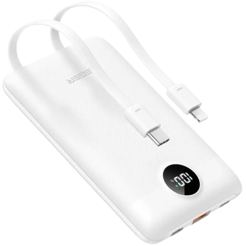 VEGER C11 (W1170) PD22.5W POWER BANK 10000MAH FEHÉR