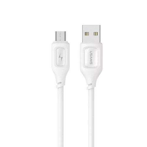 USAMS MOE SJ620 MICRO USB KÁBEL 2A 1 MÉTER FEHÉR