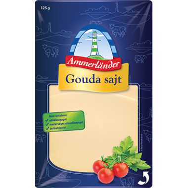 Ammerland gouda szeletelt 125g