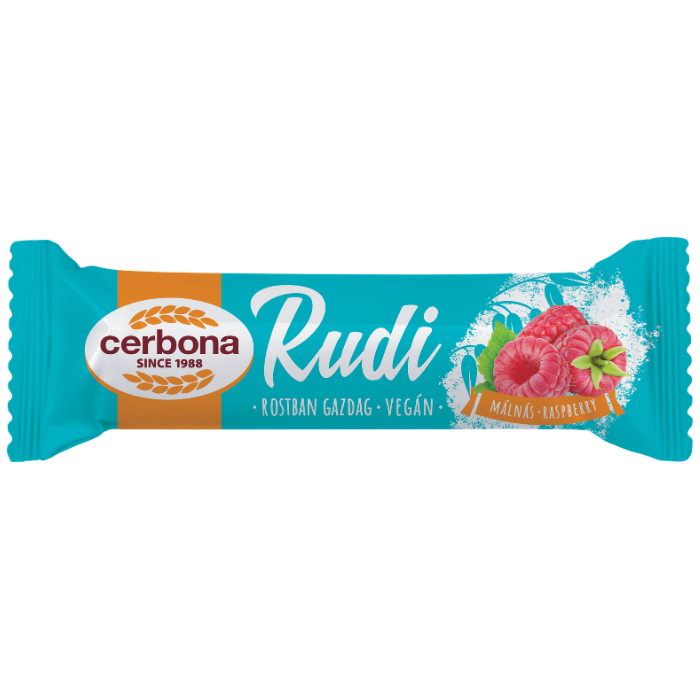 Cerbona Rudi málna kakaós bevon.30g
