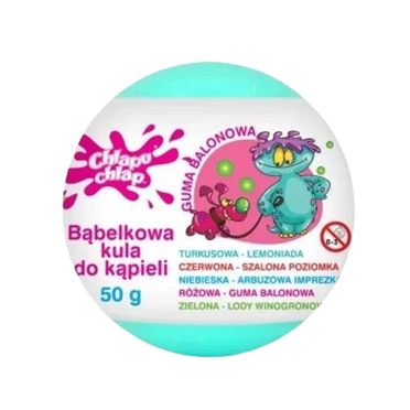 Chlapu Chlap Habzó Fürdőbomba Vegyes illatokban 50g