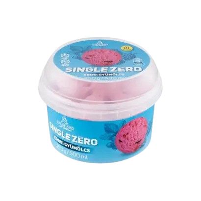 Gelatiamo Single Zero laktózmentes erdei gyümölcs jégkrém 500ml