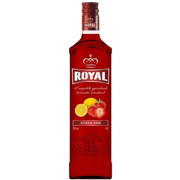 Royal eper-citrom likőr 0.5l 26%
