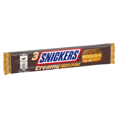 Snickers Creamy Smooth Peanu Trio54,75g