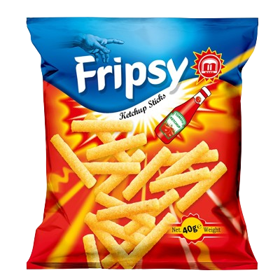 Fripsy ketchup ízű sticks 50g