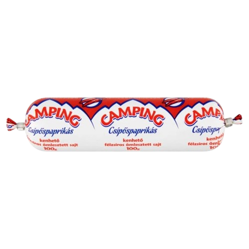 Kőröstej camping tömlős sajt csípőspaprikás 100g