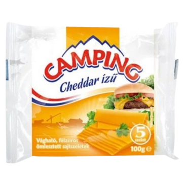Kőröstej camping lapka sajt cheddar 100g