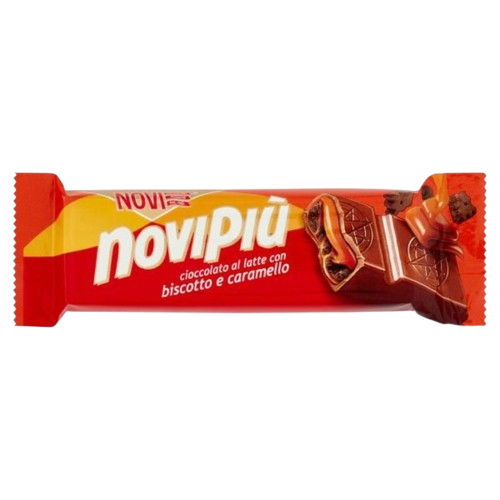 Novi 1.karamellás tejcsokoládé szelet sós vajjal 35g