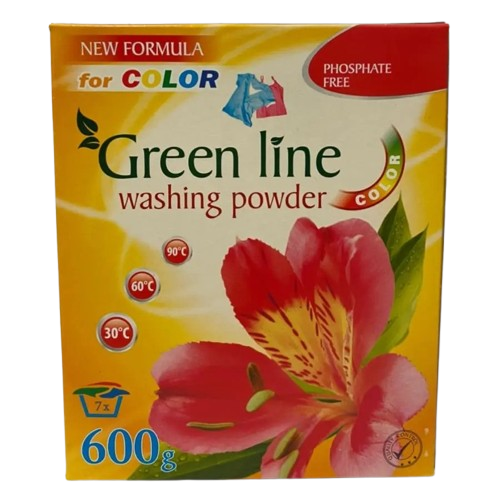 Green line mosópor 600g Color 7m