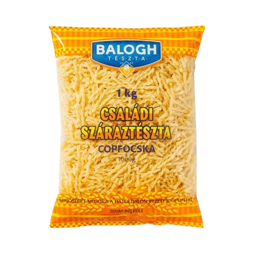 Balogh tészta copfocska 1kg