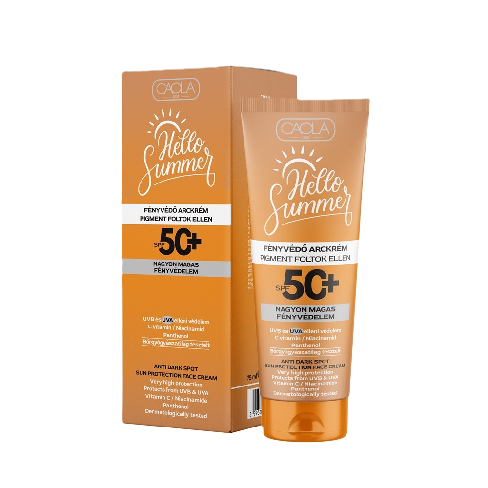 Caola H.S.Fényvédő arc Anti D spf50 75ml