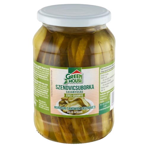 GreenHouse Szendvicsuborka é-sav.500ml