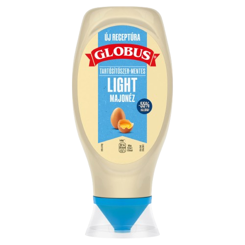 GLOBUS Light majonéz flakonos 439g