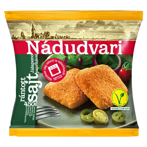 Nádudvari panírozott trappista sajt jalapeno paprika 450g