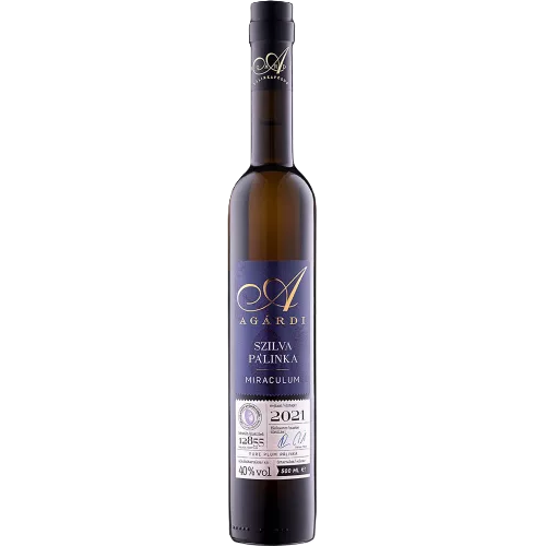 Agárdi Miraculum Szilva pálin.0,5l 40%DRS