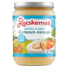 Kecskeméti BIO Bébijoghurt Oszibarack Maracuja 7 Hó-190 g