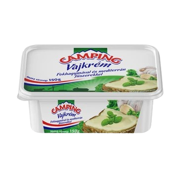 Camping vajkrém fokhagymás-mediterrán 150g