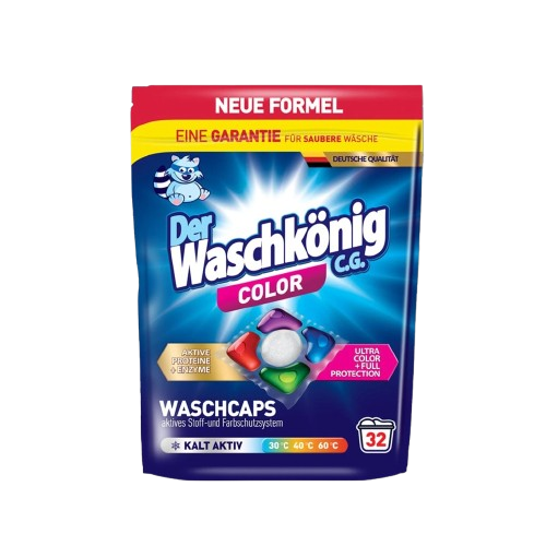 Der Waschkönig mosókapszula 32 db - color 