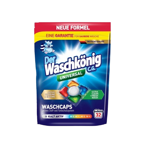 Der Waschkönig mosókapszula 32 db - universal 