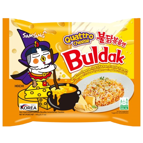 Samyang Buldak Csirkeramen sajtos ízű 145g