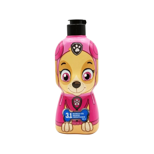 Paw Patrol 3in1 hab és tusfürdő 350ml Skye