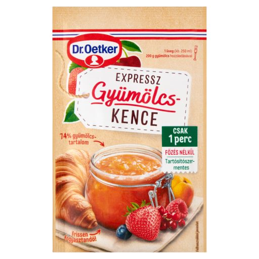 Dr. Oetker Expressz alappor gyümölcskence készítéséhez 68g