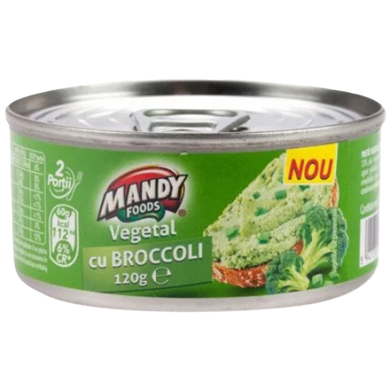 Mandy brokkolis növényi pástétom 120g