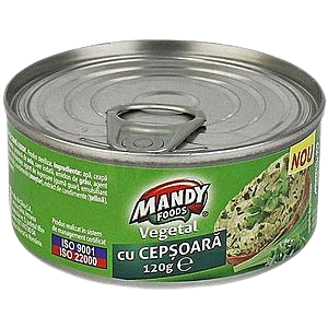 Mandy növényi pástétom zöldhagymás 120g
