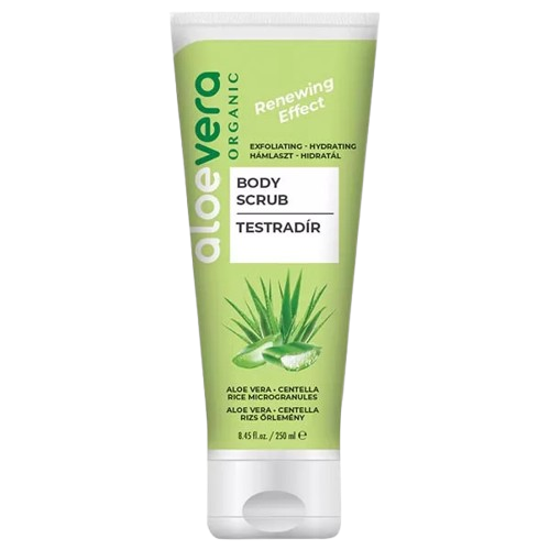 Aloe Vera Org.bőrmegújító testradír 250ml