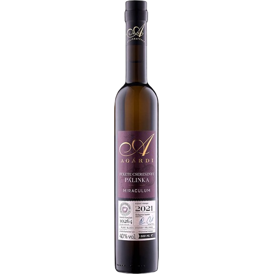 Agárdi Miracul.Fek.cseresznye 0,5l 40%