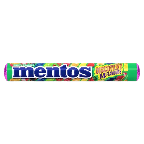 P.mentos cukorka discovery 37.5g