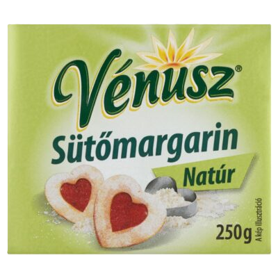Vénusz kocka sütőmargarin 70% 250g laktózmentes
