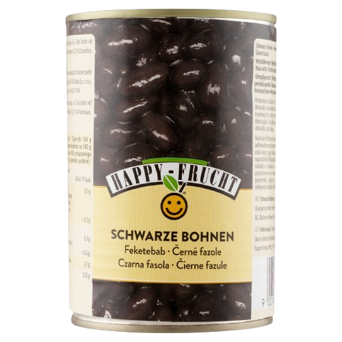Happy Frucht fekete bab 400g