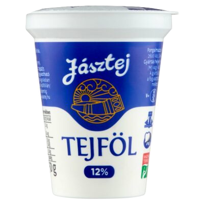 Jásztej tejföl 12% 150g