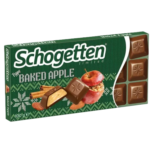 Schogetten tejcsokoládé sült alma 100g