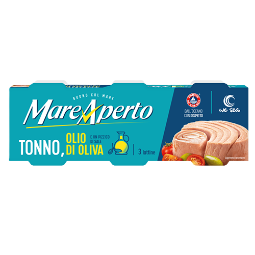 Mare Aperto tonhal olíva olajban 3*70g