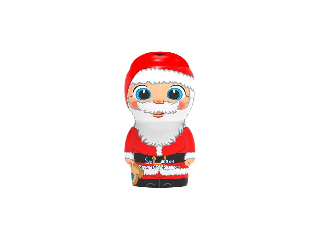 Mikulás - Santa Claus tusfürdő és sampon 2D 400ml