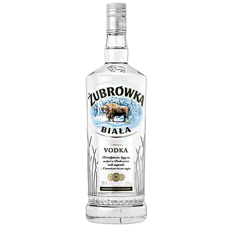 Zubrowka Biala vodka 1L 37.5%