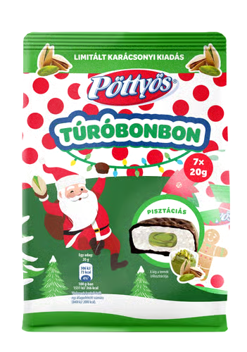Friesland pöttyös bonbon pisztáciás 7*20g