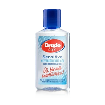 Bradolife kézfertőtlenítő gél 50ml sensitive