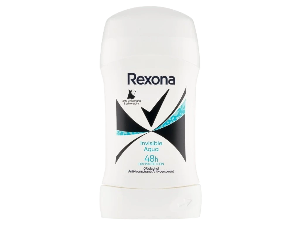 Rexona stift 50ml Invisible Aqua