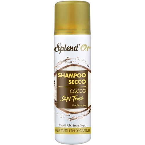 Splendor Soft Touch Dry Shampoo 200ml - Coconut