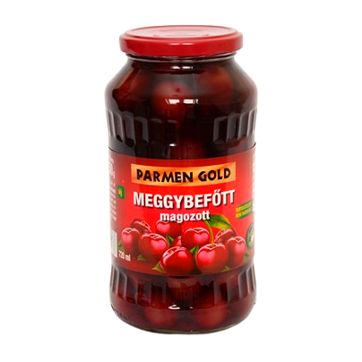 Parmen Gold 720ml Meggybefőtt magozott