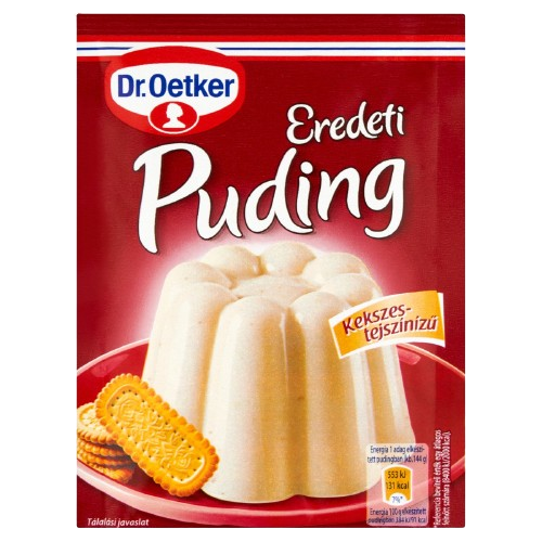 Dr. Oetker Eredeti Puding kekszes-tejszínízű pudingpor 42 g