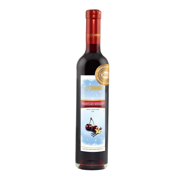 Vaníliás meggybor 500ml