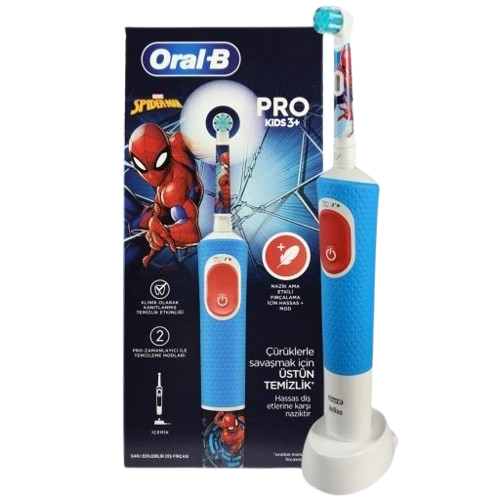 Oral-B elektromos fogkefe Spiderman